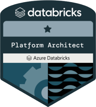 Azure Databricks Platform Architect accreditation badge